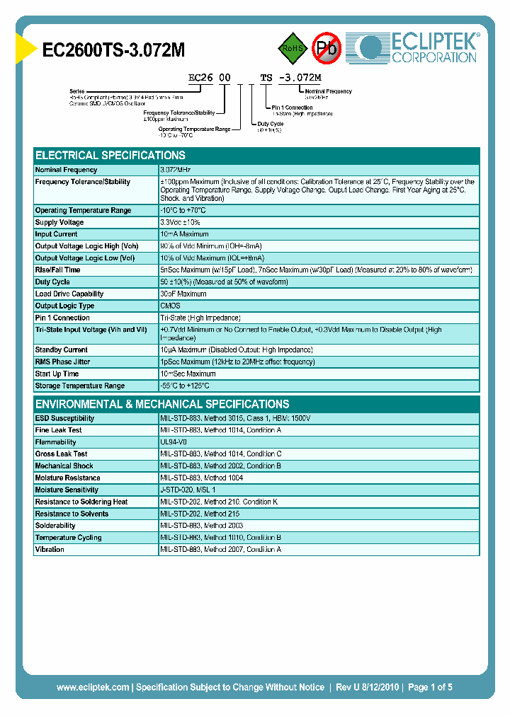 EC2600TS-3072M_5669942.PDF Datasheet