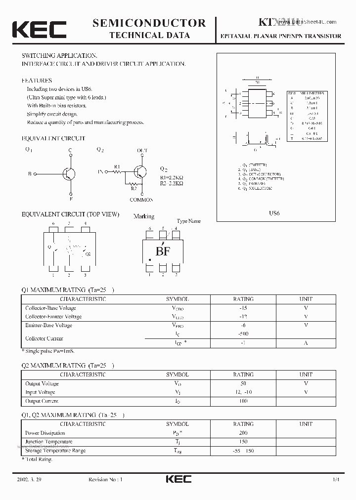 KTX211U_5674174.PDF Datasheet