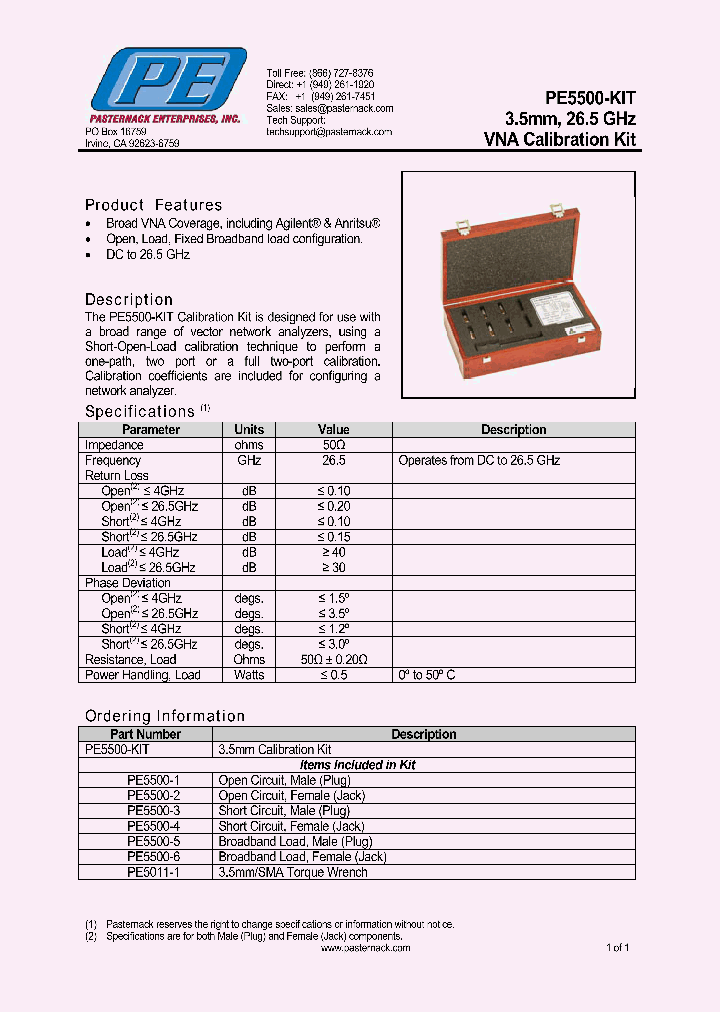 PE5500-KIT_5674336.PDF Datasheet