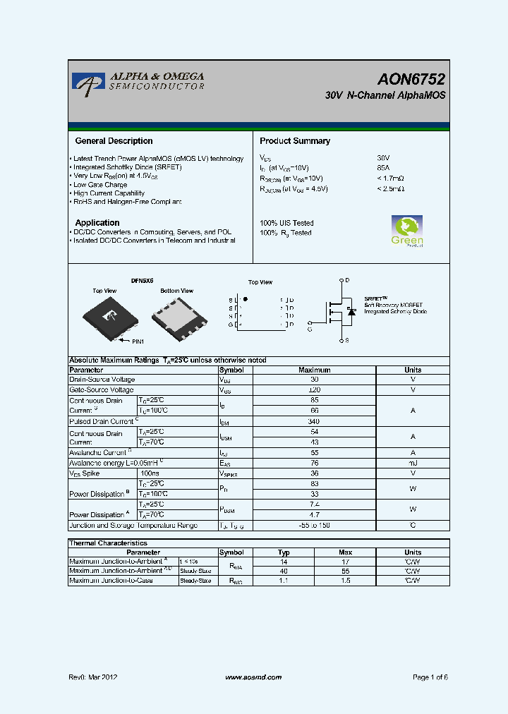 AON6752_5676778.PDF Datasheet