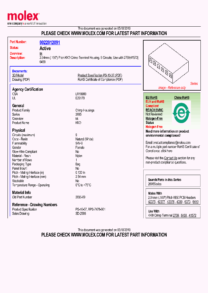 2695-09_5681159.PDF Datasheet