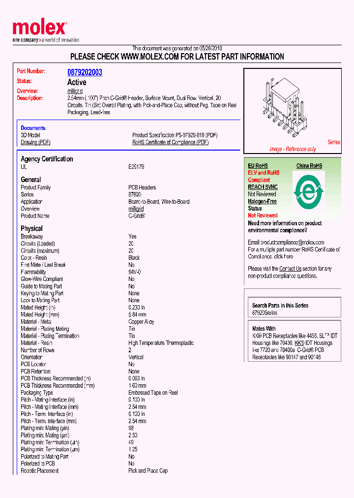 87920-2003_5700477.PDF Datasheet