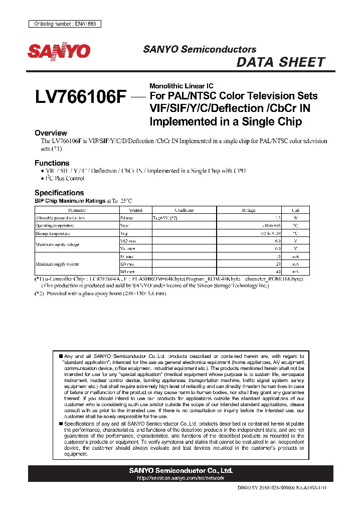 LV766106F_5722182.PDF Datasheet