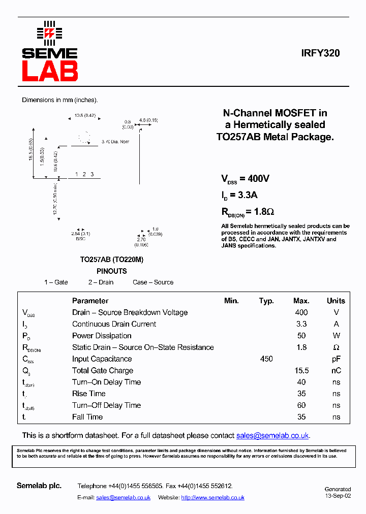 IRFY320_5722682.PDF Datasheet