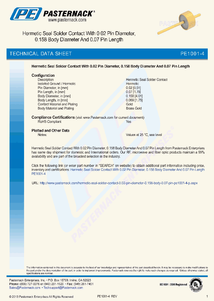 PE1001-4_5724893.PDF Datasheet