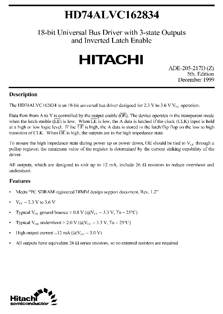 HD74ALVC162834_5744311.PDF Datasheet