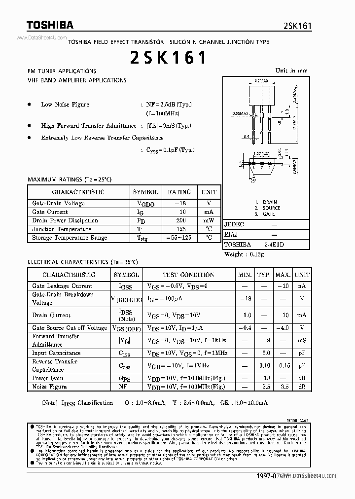 2SK161_5744552.PDF Datasheet