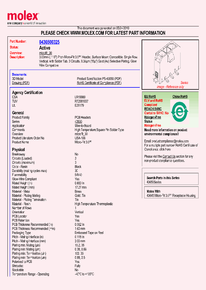 43650-0325_5746456.PDF Datasheet