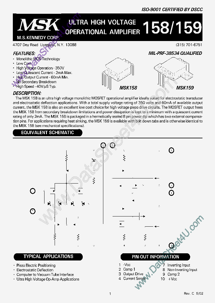 MSK158_5753082.PDF Datasheet