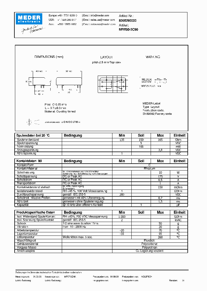 MRE05-2C90DE_5755239.PDF Datasheet