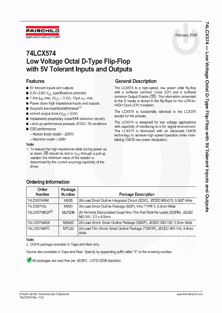 74LCX574BQX_5755775.PDF Datasheet