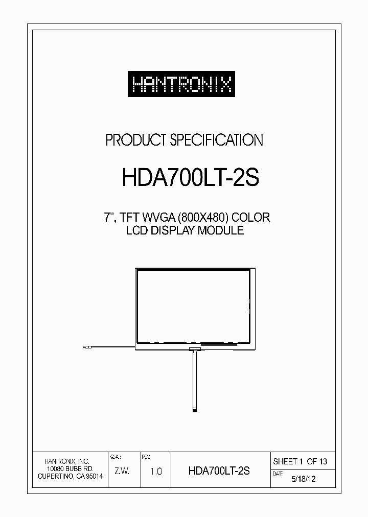 HDA700LT-2S_5756253.PDF Datasheet