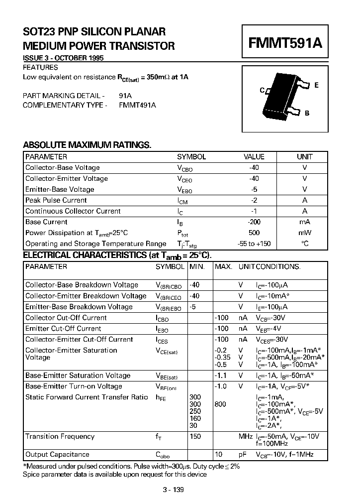 FMMT591A_5782775.PDF Datasheet