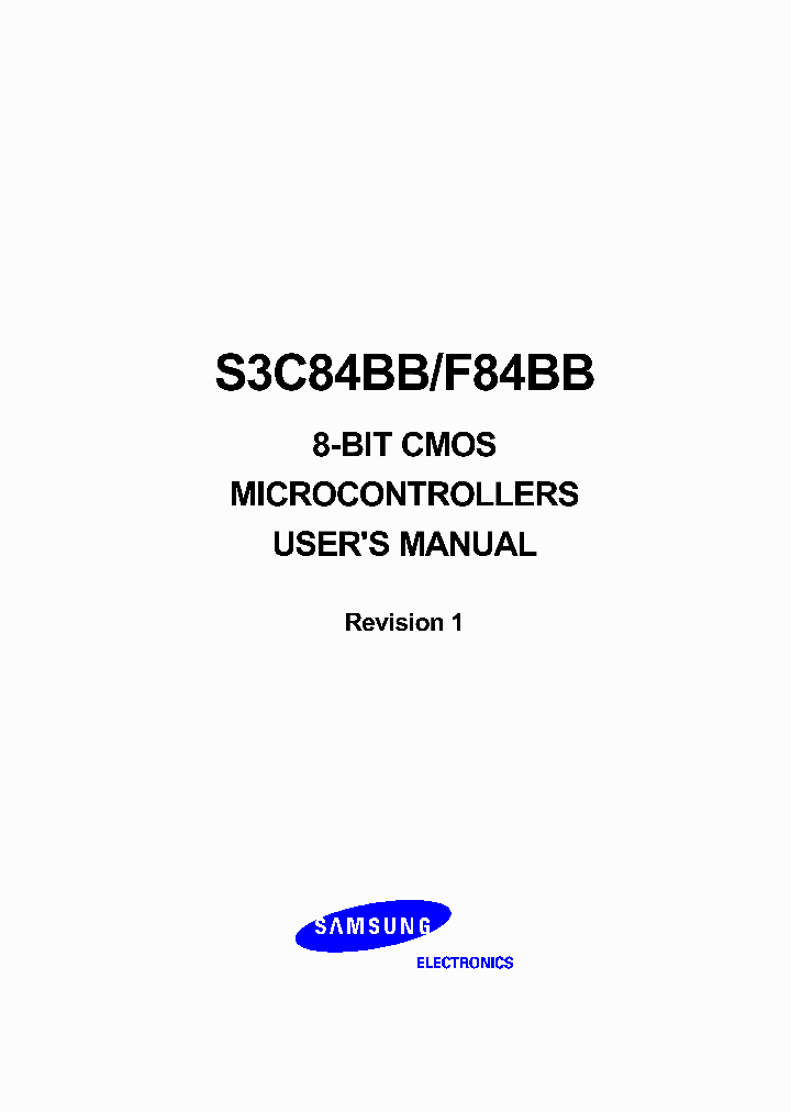 S3F84BB_5786302.PDF Datasheet