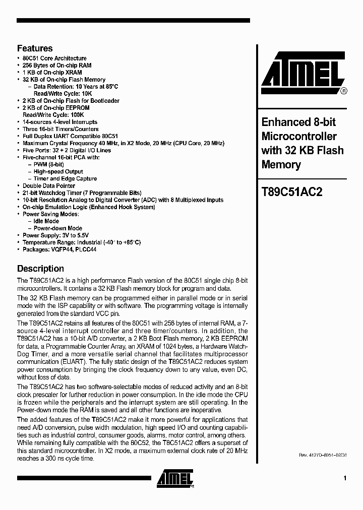 T89C51AC2_5790987.PDF Datasheet