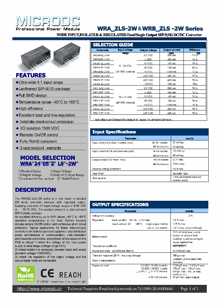 WRB4803ZLS-2W_5796718.PDF Datasheet