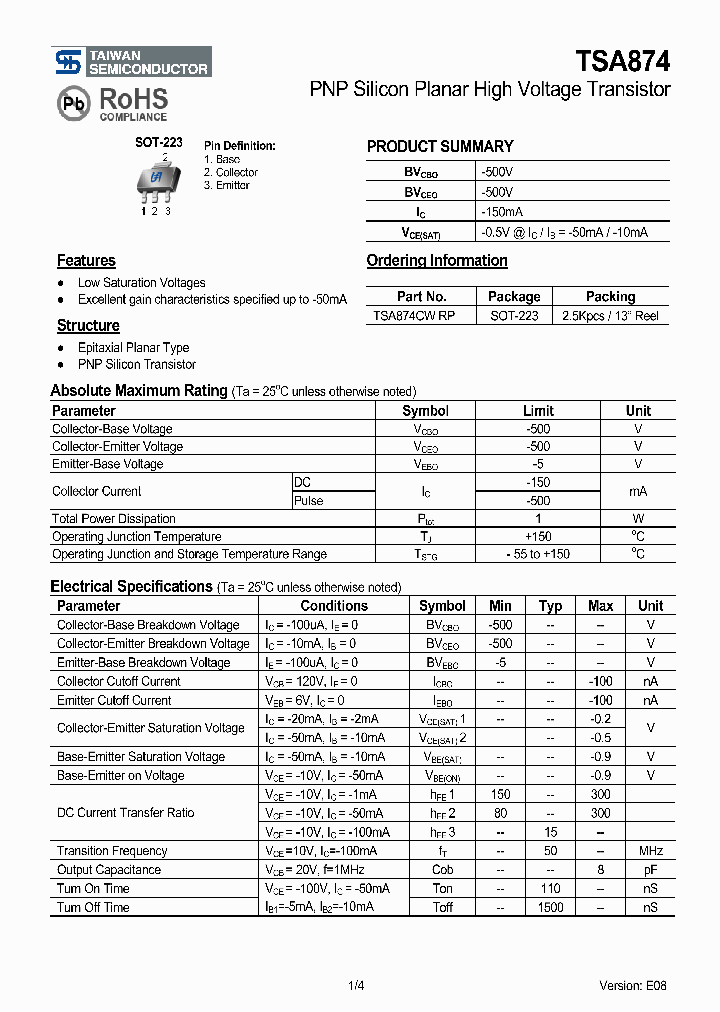 TSA87410_5800398.PDF Datasheet