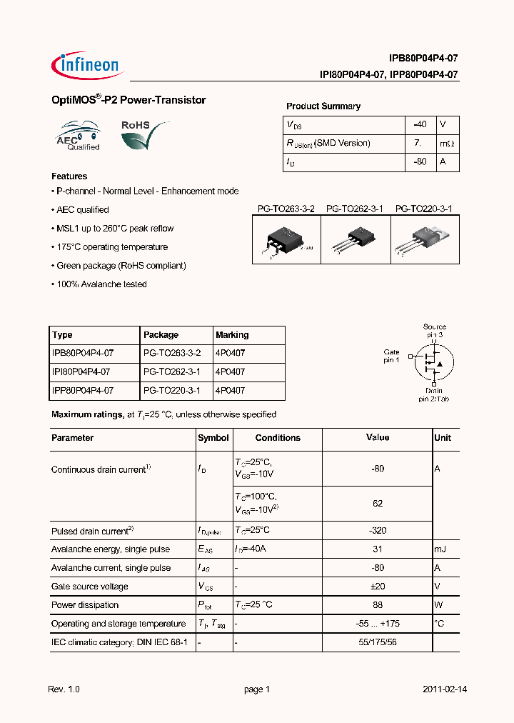 IPP80P04P4-07_5802228.PDF Datasheet