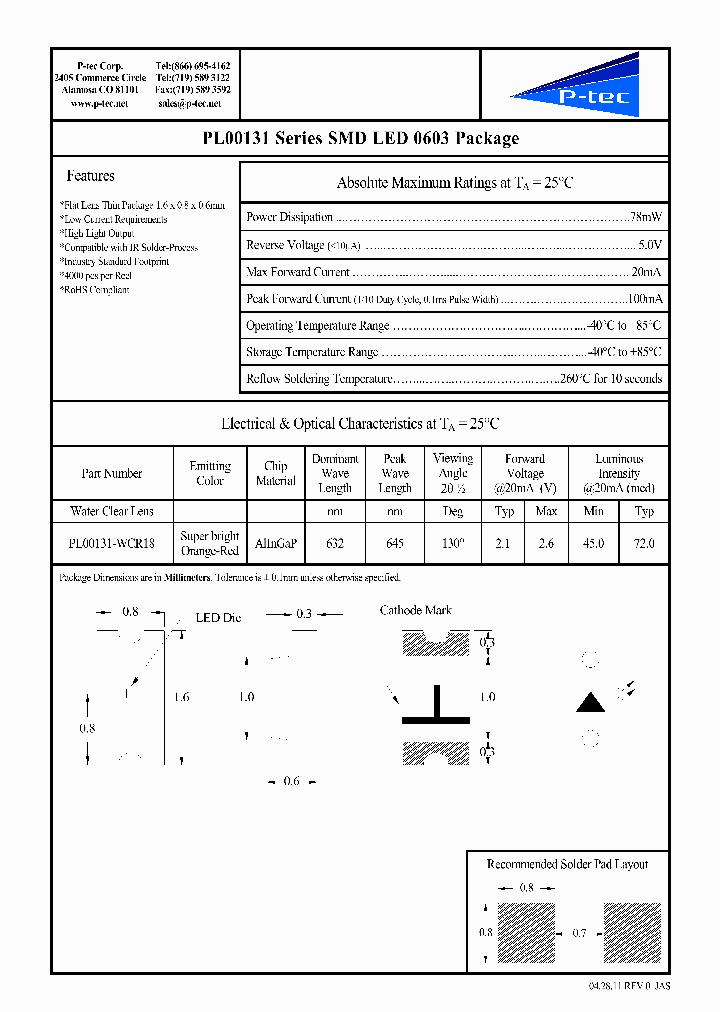 PL00131-WCR18_5805299.PDF Datasheet