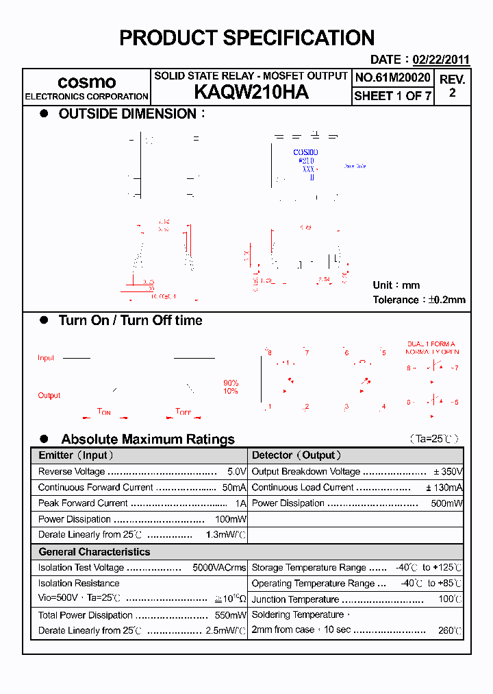 KAQW210HA_5813096.PDF Datasheet