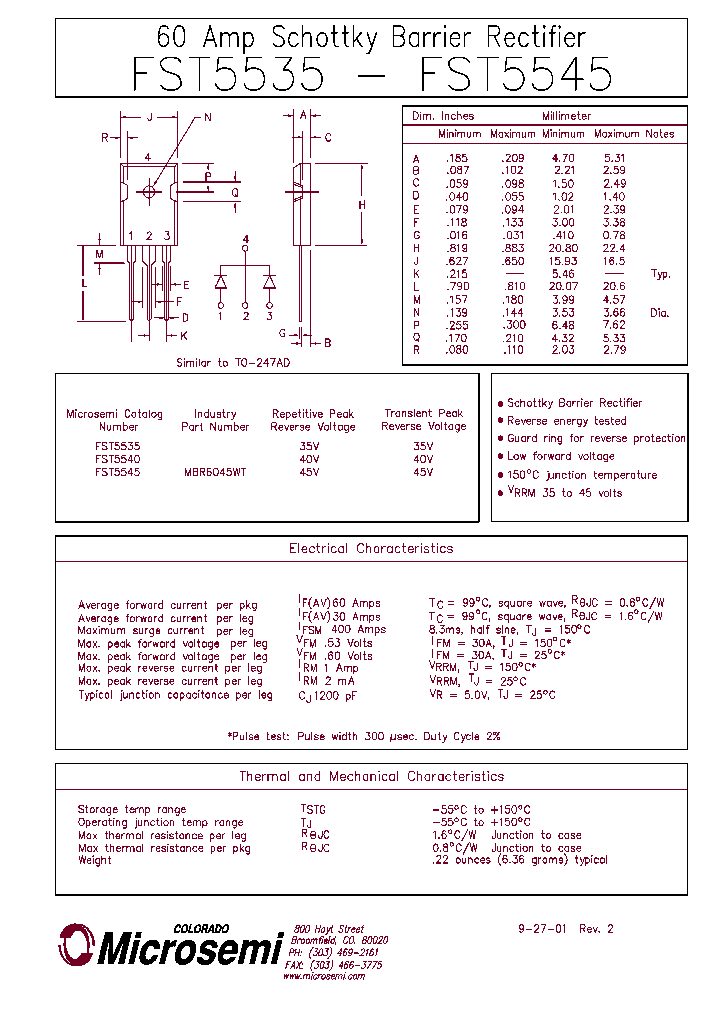 MBR6045WT_5813920.PDF Datasheet