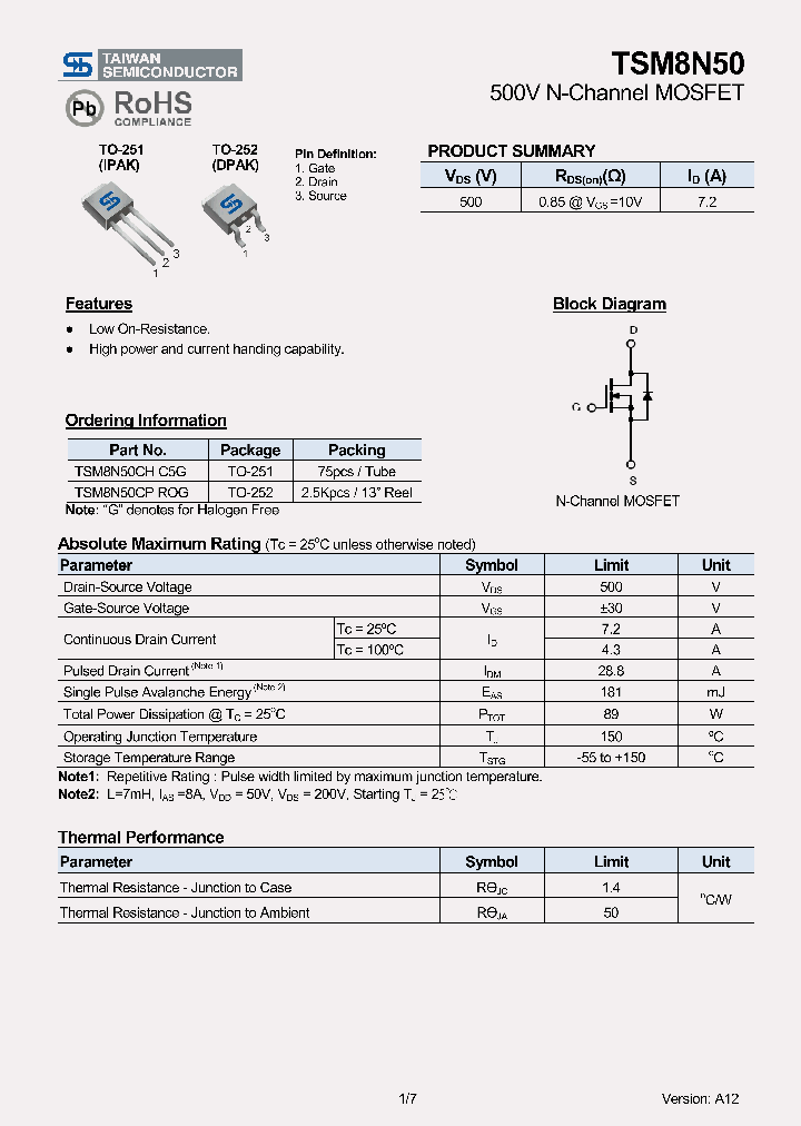 TSM8N50CPROG_5832039.PDF Datasheet