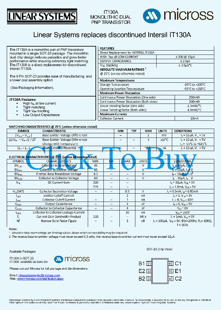 IT130ASOT-23_5831366.PDF Datasheet
