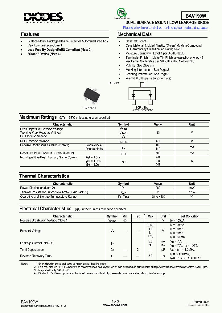 BAV199W08_5848840.PDF Datasheet