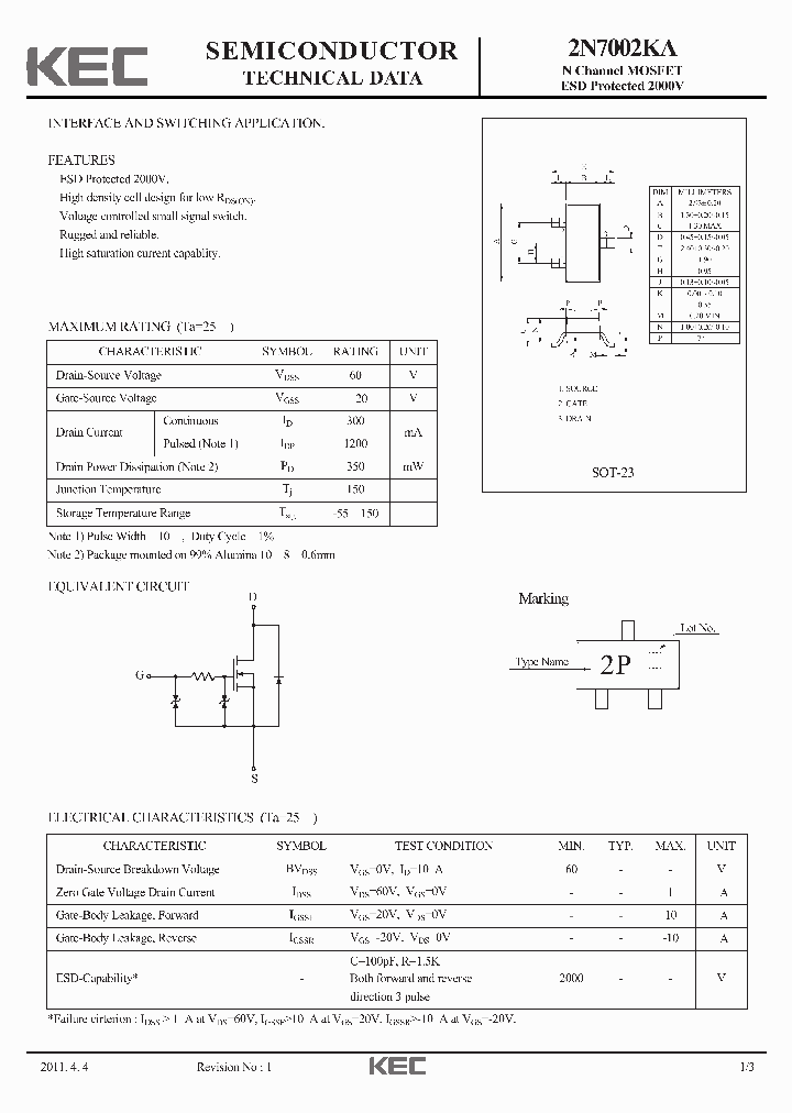 2N7002KA_5872944.PDF Datasheet