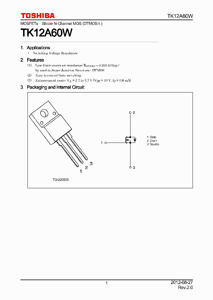 TK12A60W_5877077.PDF Datasheet