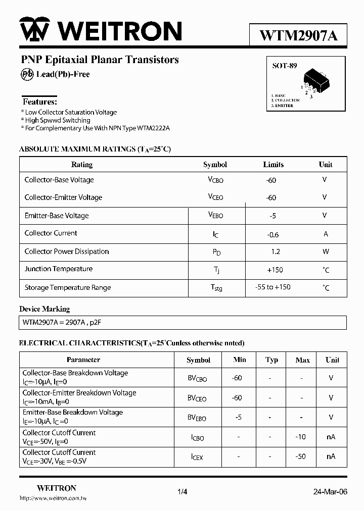 WTM2907A_5882362.PDF Datasheet