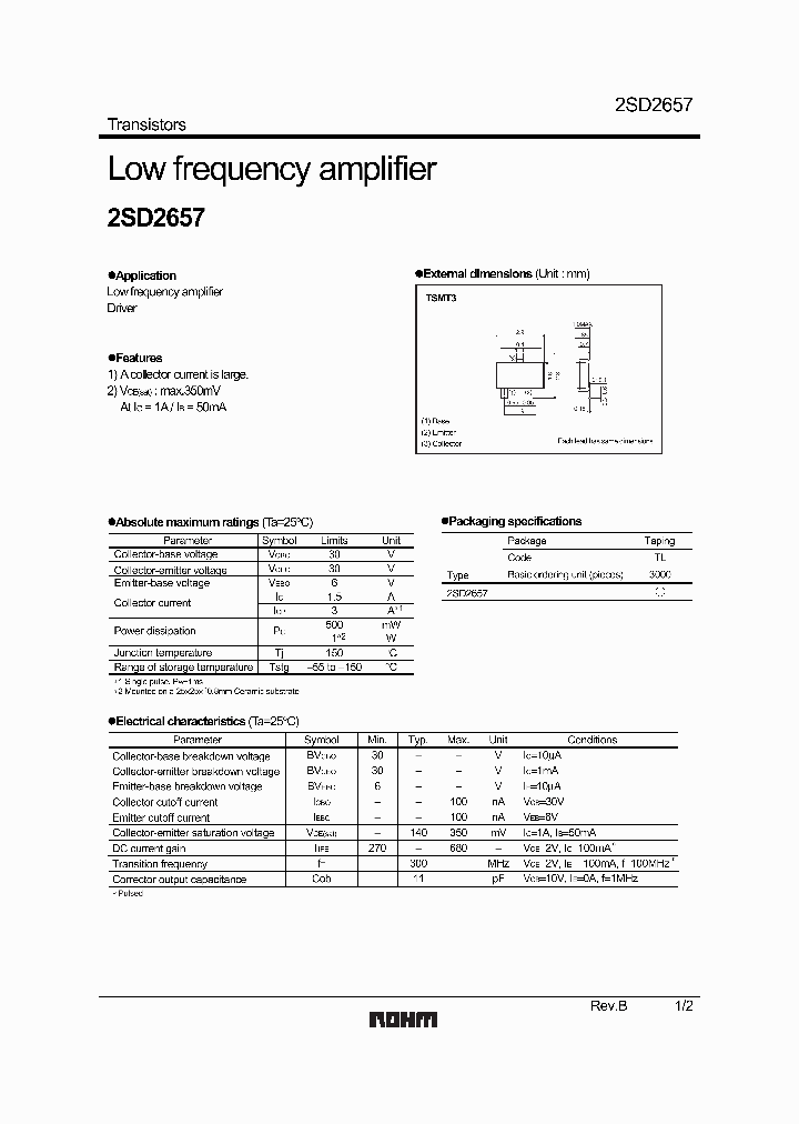 2SD26571_5902101.PDF Datasheet