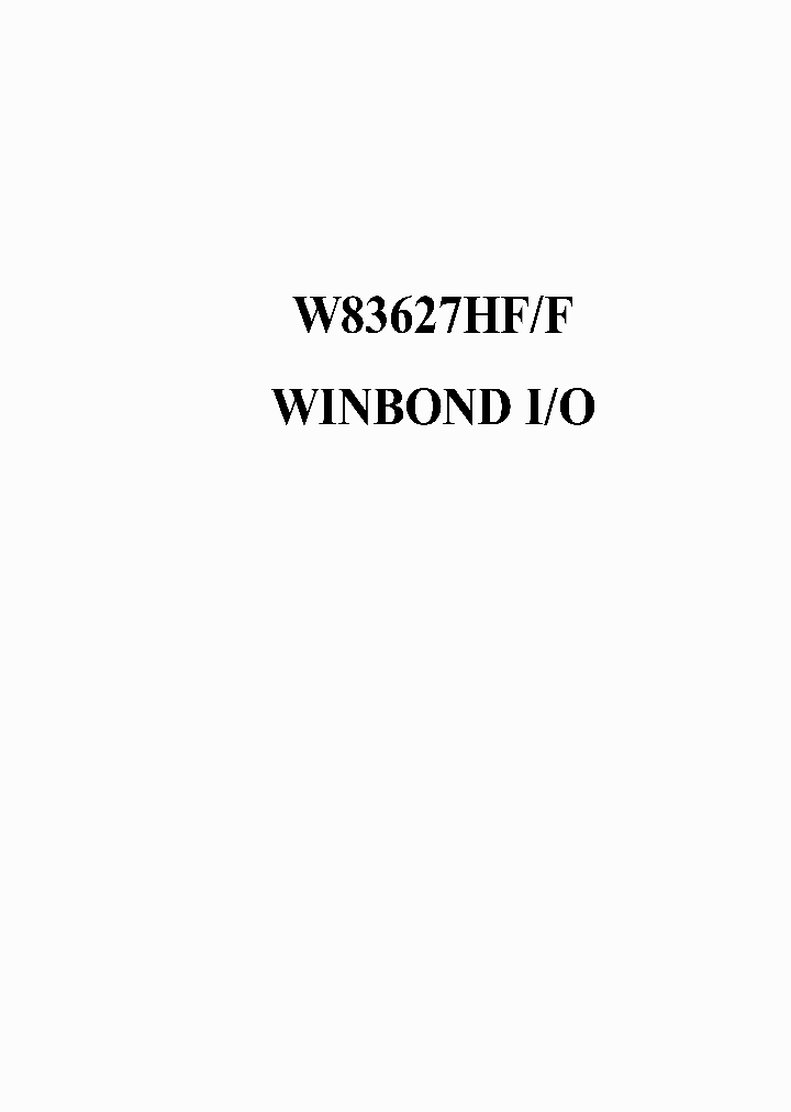 W83627F_5915966.PDF Datasheet