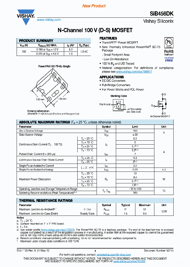 SIB456DK_5932100.PDF Datasheet