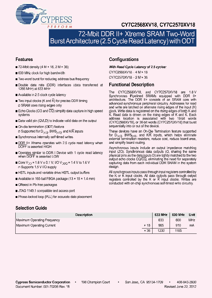 CY7C2568XV18-600BZXC_5954207.PDF Datasheet