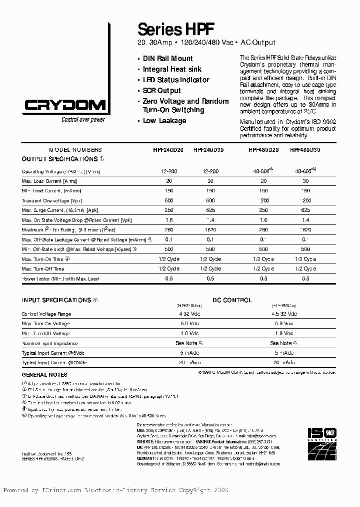 HPF240D20S_5951603.PDF Datasheet