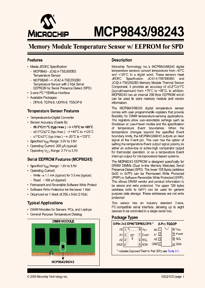 MCP9843_5968438.PDF Datasheet