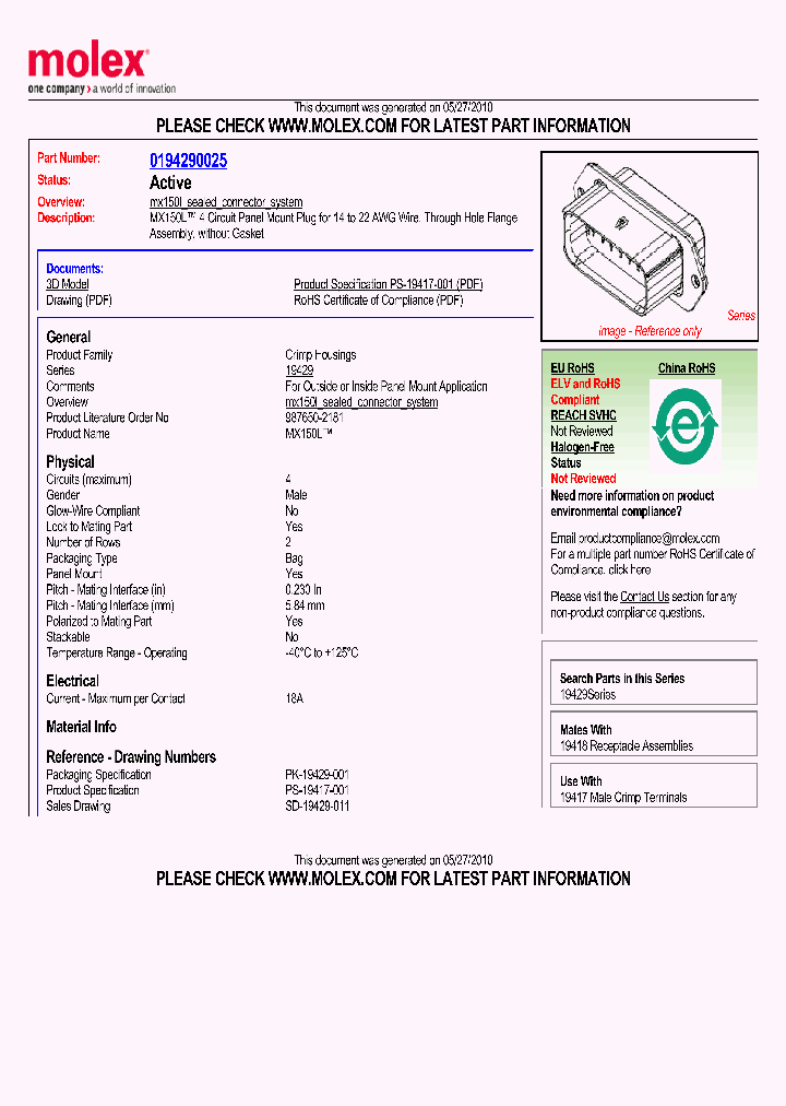 0194290025_5973585.PDF Datasheet