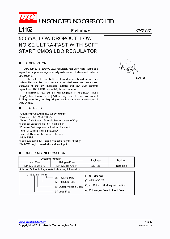 L1152L-XX-AF5-R_6004231.PDF Datasheet