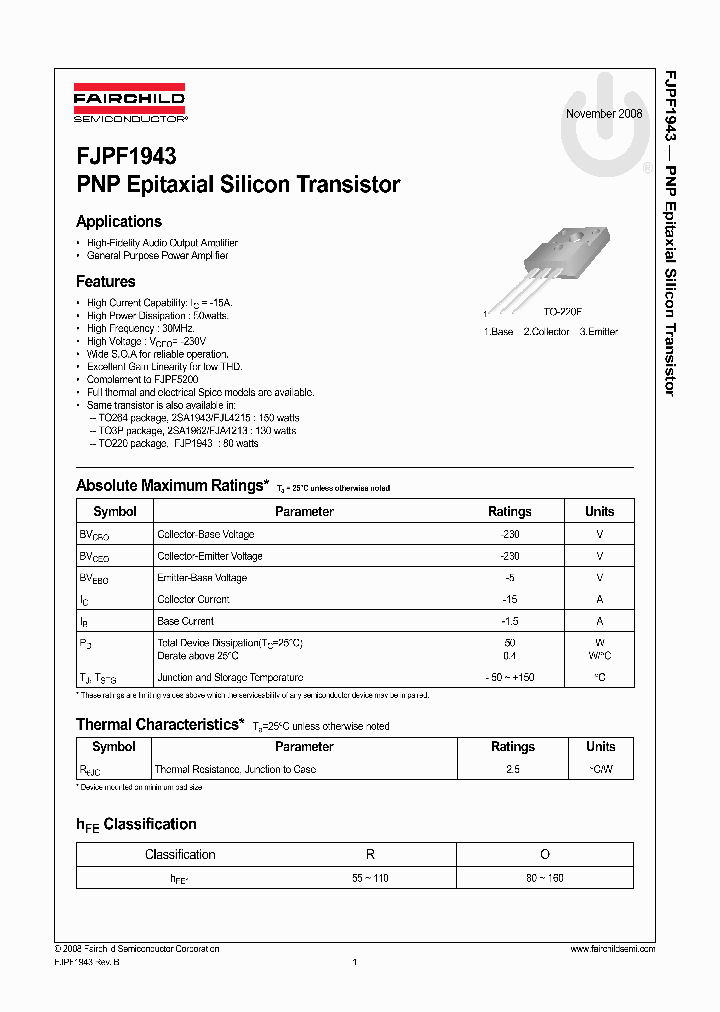 FJPF1943RTU_6028105.PDF Datasheet