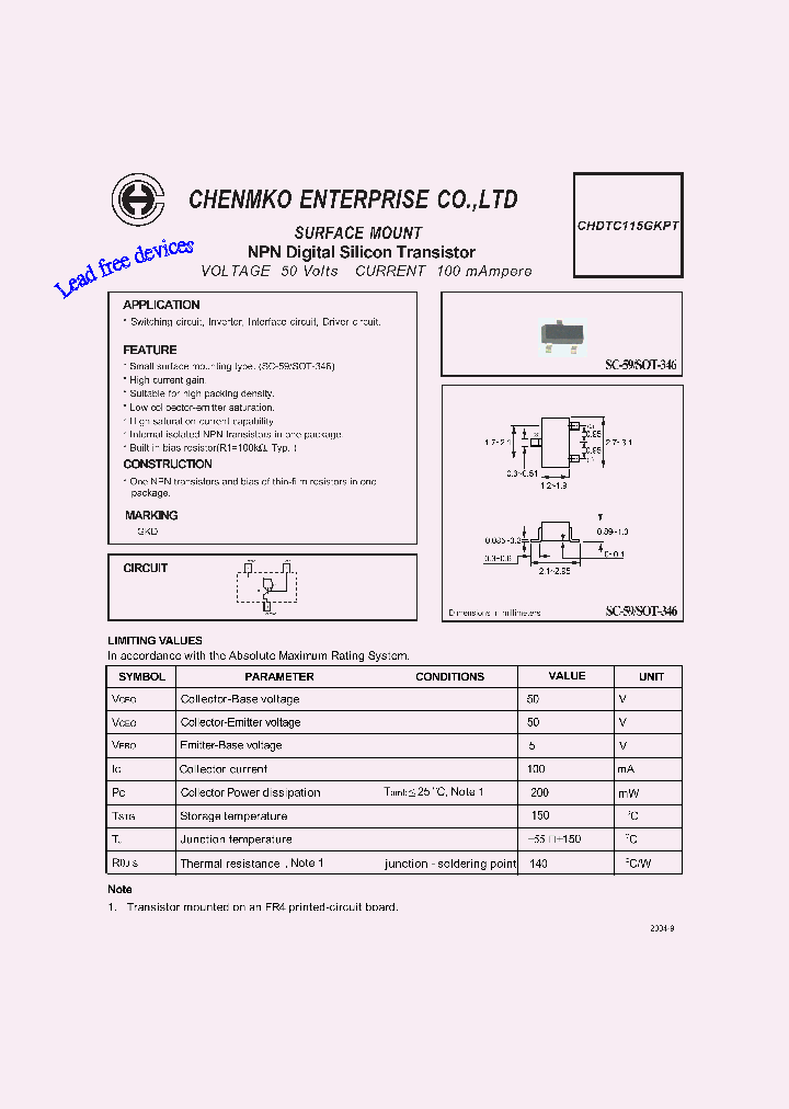 CHDTC115GKPT_6036949.PDF Datasheet