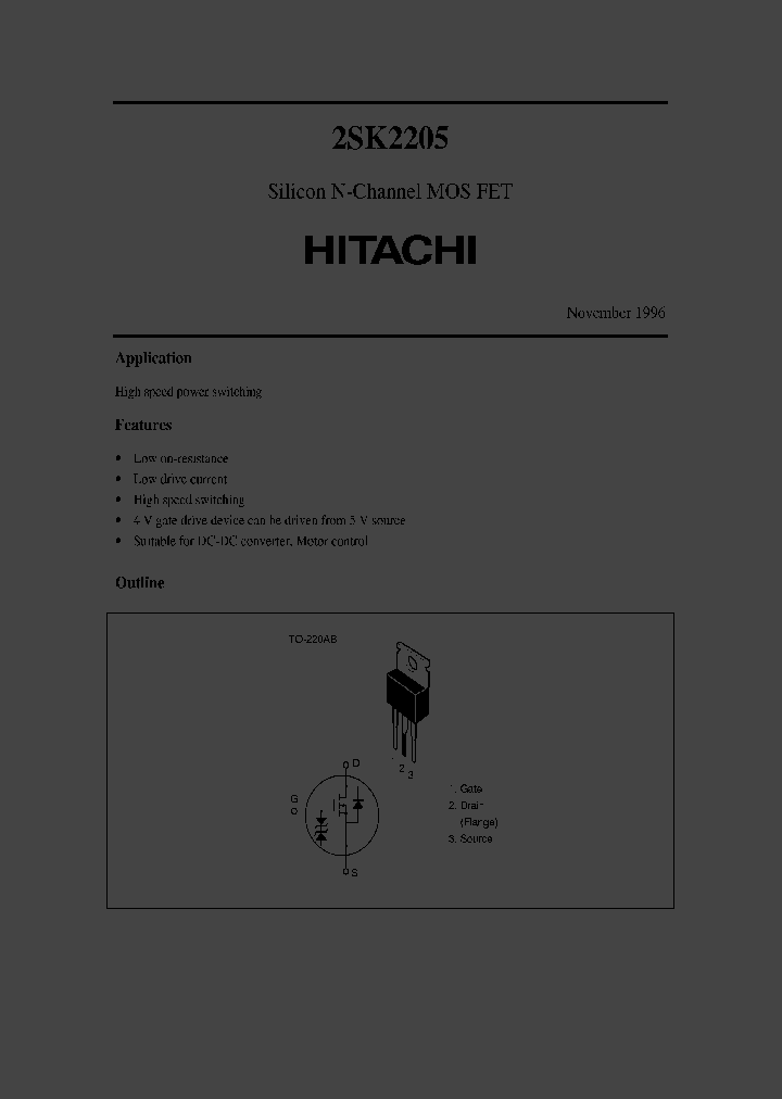 2SK2205_6049910.PDF Datasheet