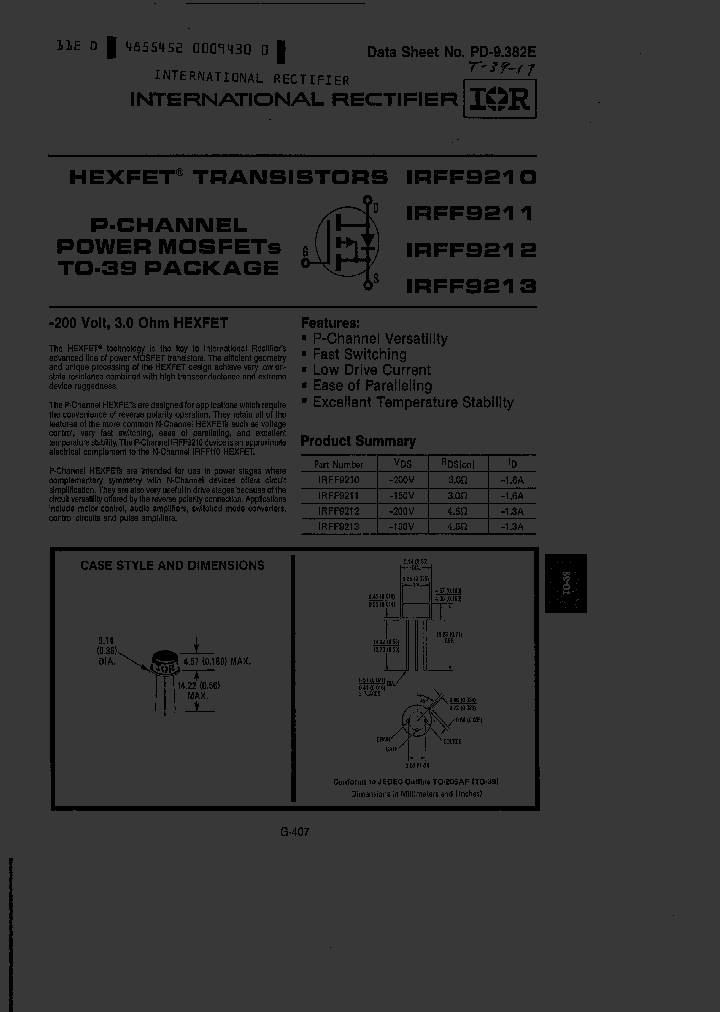 IRFF9212_6056445.PDF Datasheet