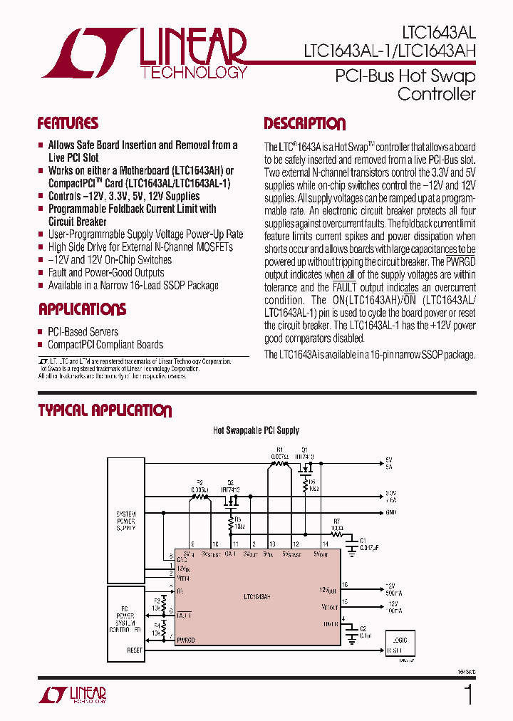 LTC1643AHIGNTRPBF_6089365.PDF Datasheet