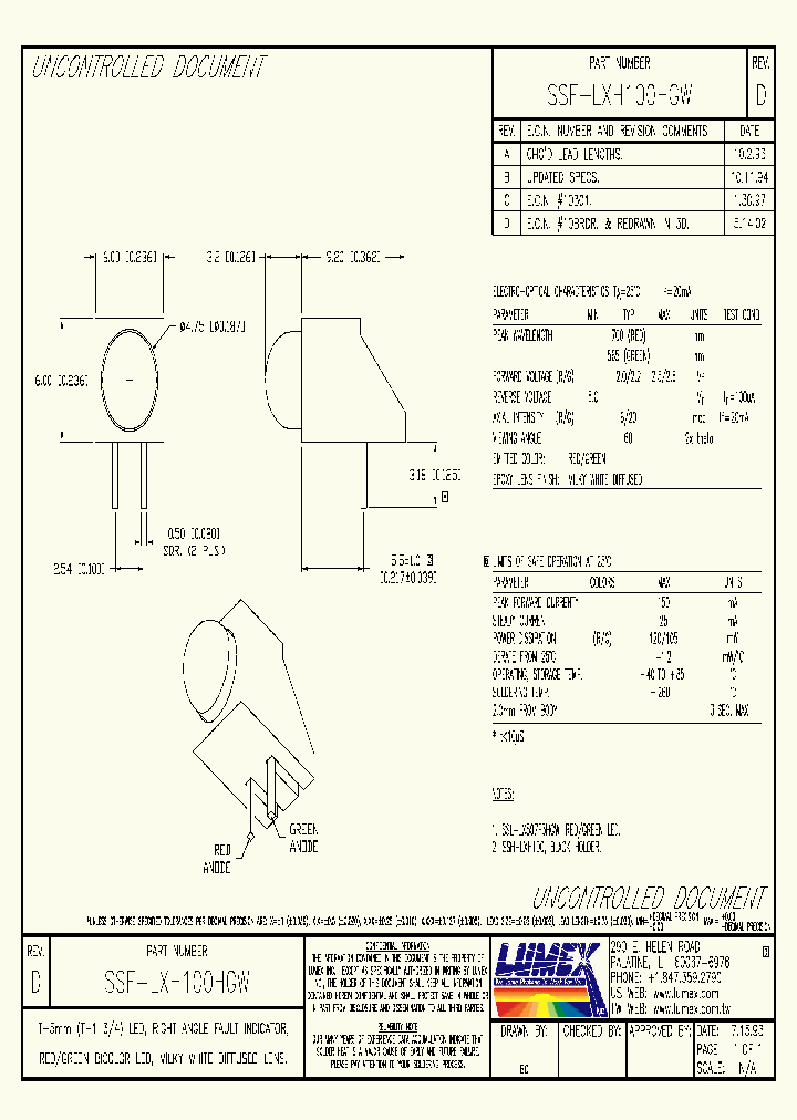 SSF-LXH100HGW_6088877.PDF Datasheet