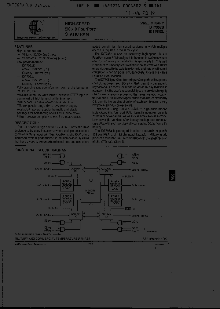 IDT7052S30PF_6104064.PDF Datasheet