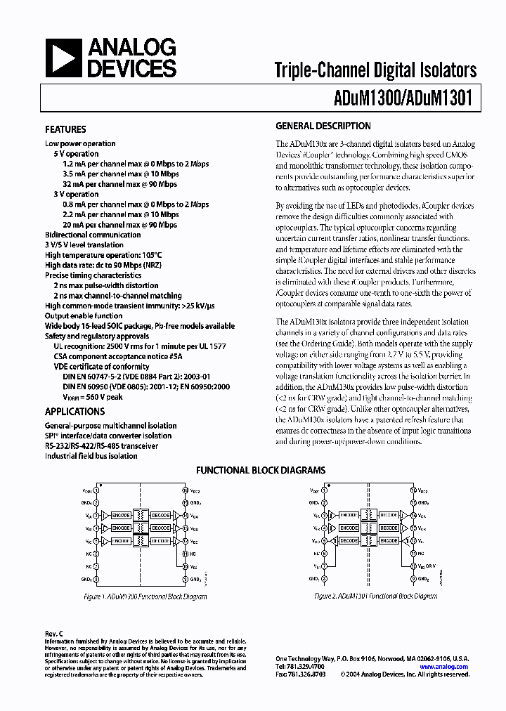 ADUM1301ARW_6104634.PDF Datasheet