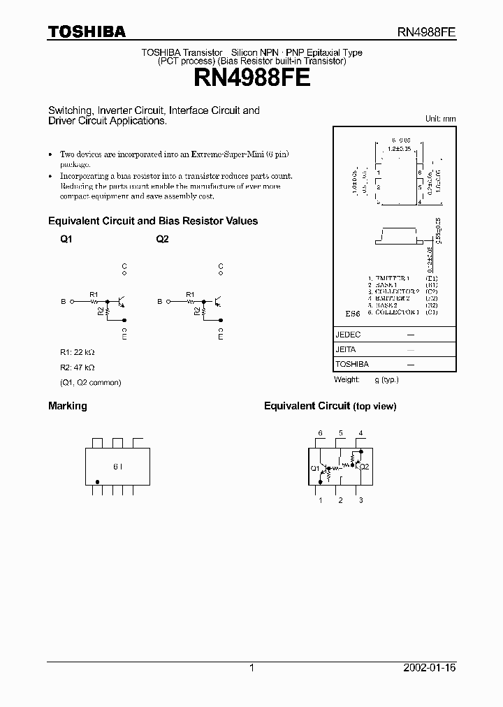 RN4988FE_6113615.PDF Datasheet