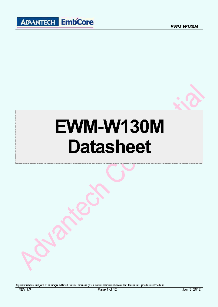 EWM-W130M_6142995.PDF Datasheet
