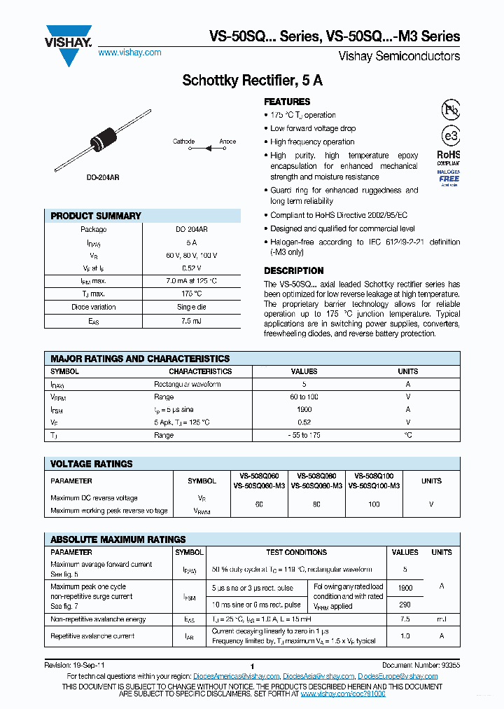 VS-50SQ_6155707.PDF Datasheet